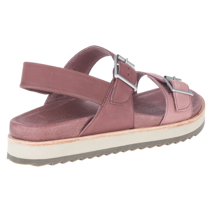 Sandales Merrell Juno Buckle Backstrap Rose Femme | F.U.SUAC